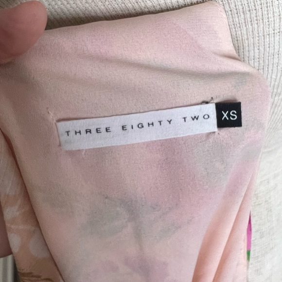 Three Eighty Two Madeline Floral Tanner Slip Dress XS - Picture 6 of 6